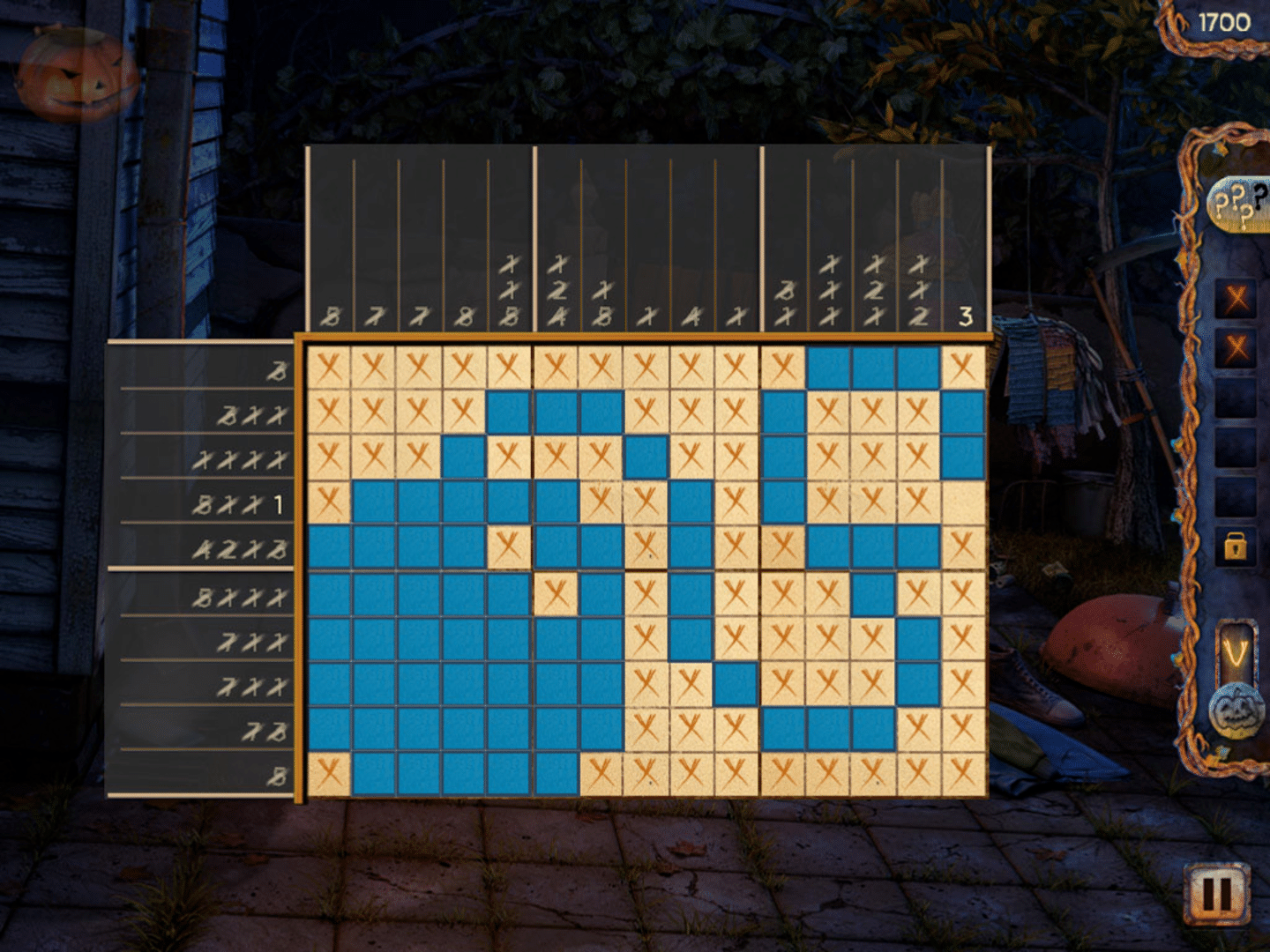 Fill and Cross: Trick or Treat screenshot