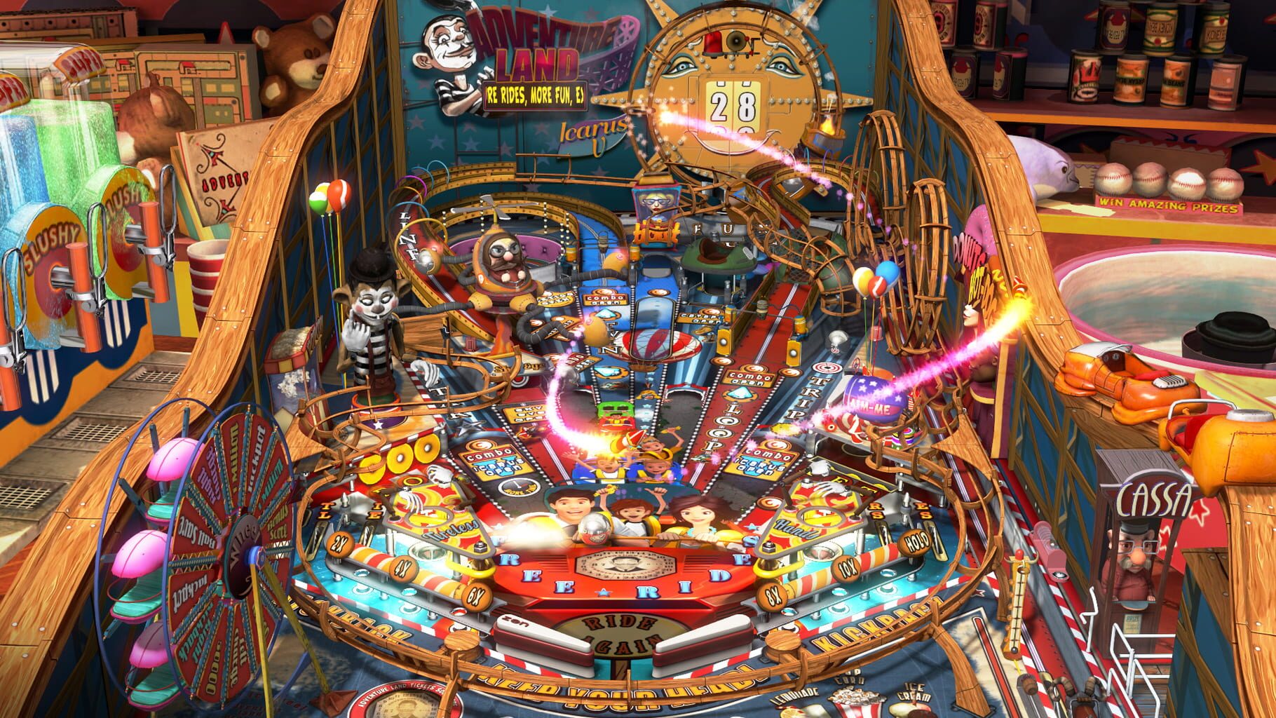 Captura de pantalla - Pinball FX3: Carnivals and Legends