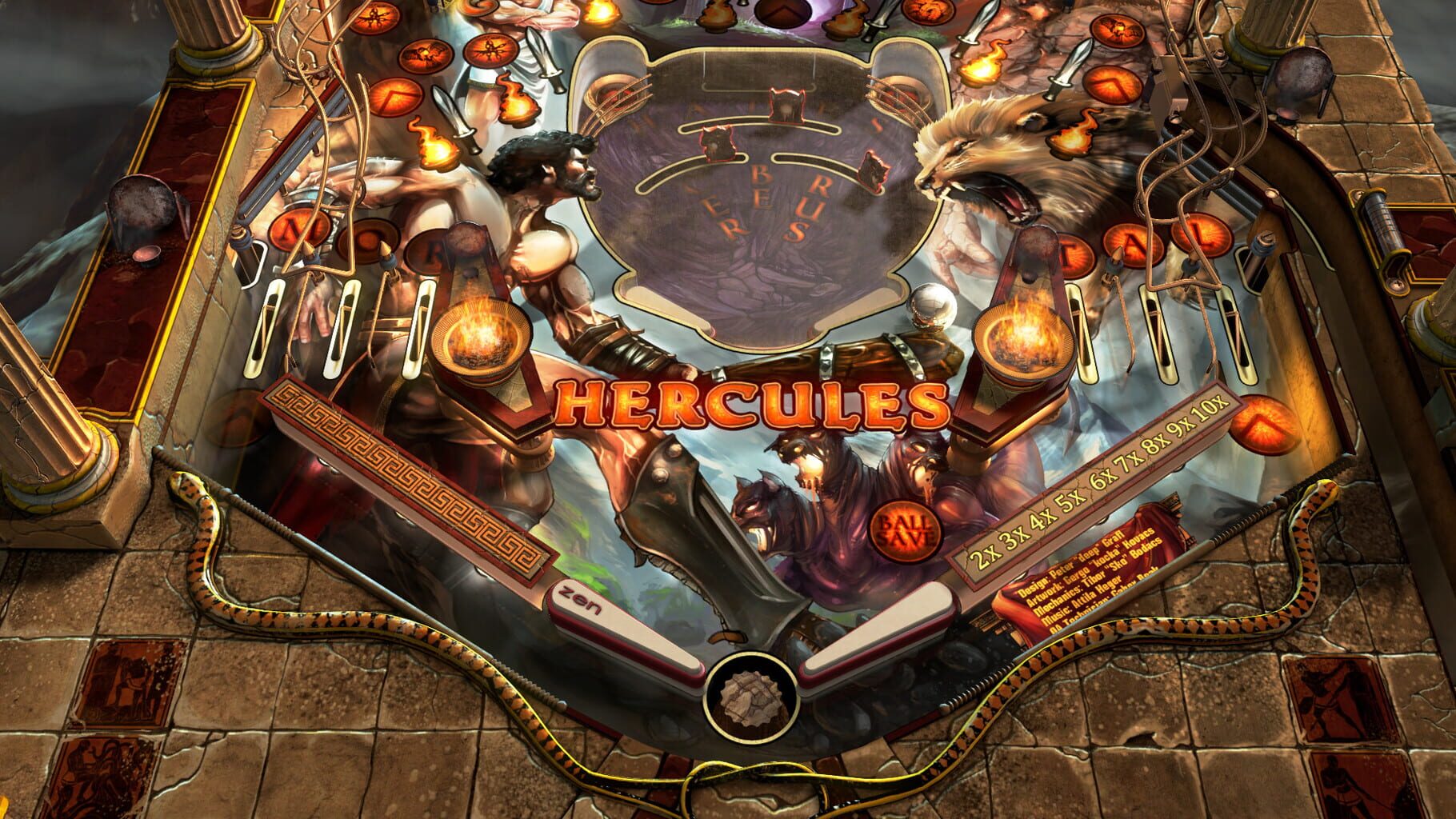 Captura de pantalla - Pinball FX3: Carnivals and Legends