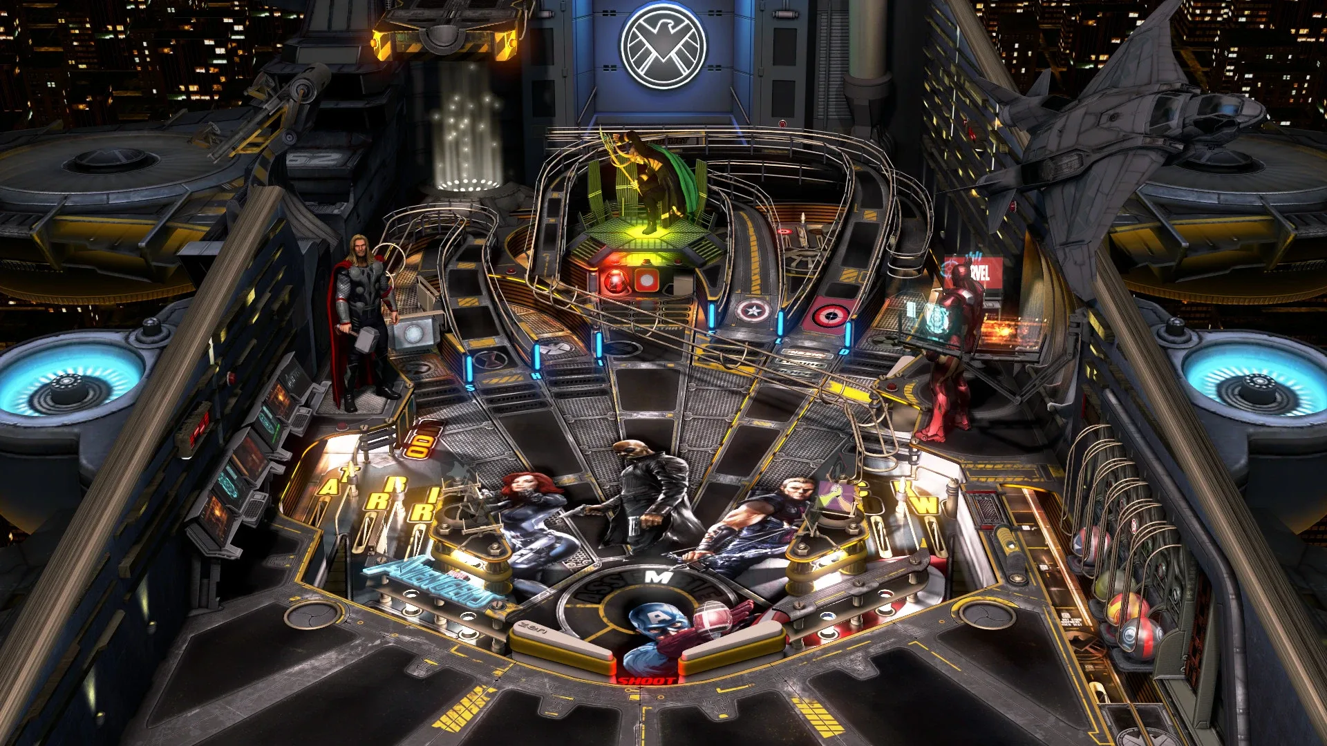 Captura de pantalla - Pinball FX3: Marvel Pinball - Avengers Chronicles