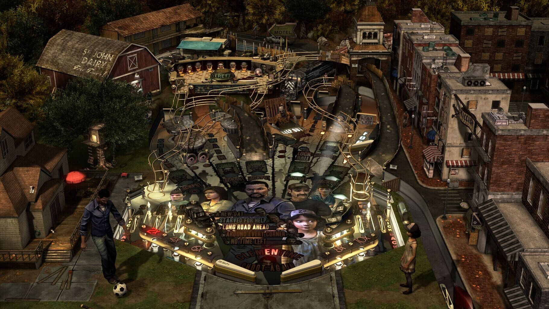 Captura de pantalla - Pinball FX3: The Walking Dead Pinball