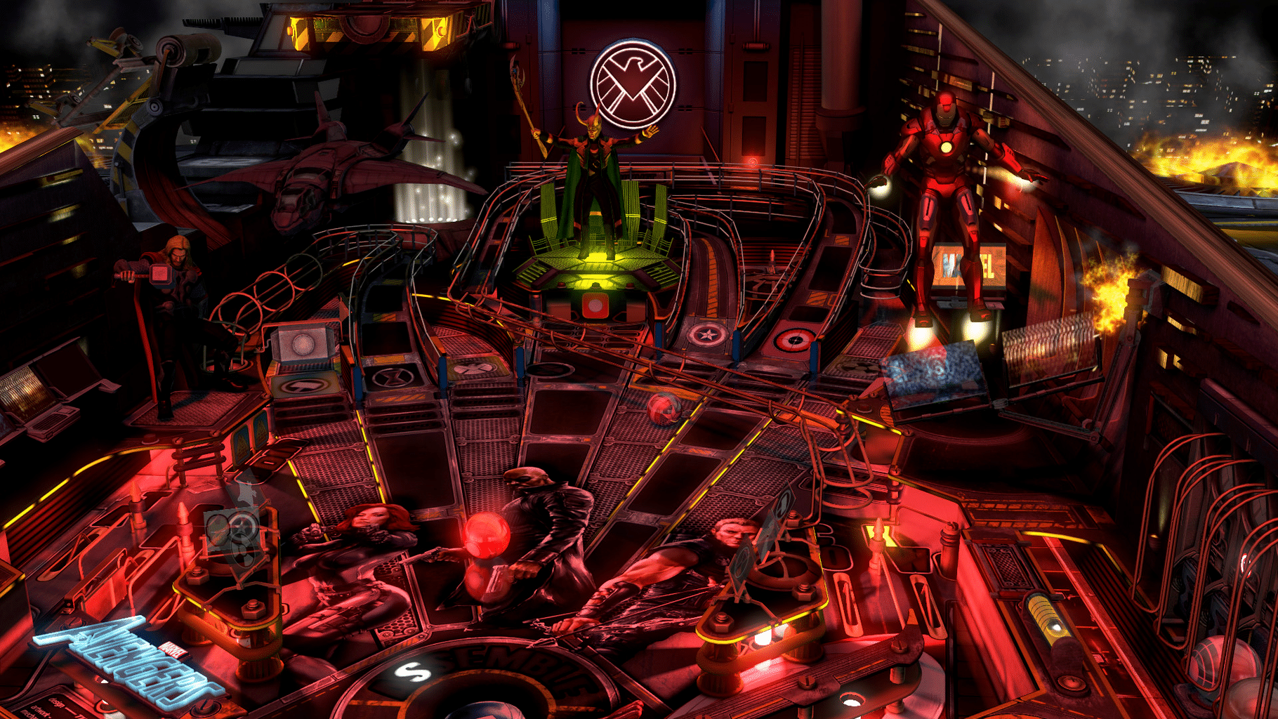 Pinball FX3: Marvel Pinball - Avengers Chronicles screenshot