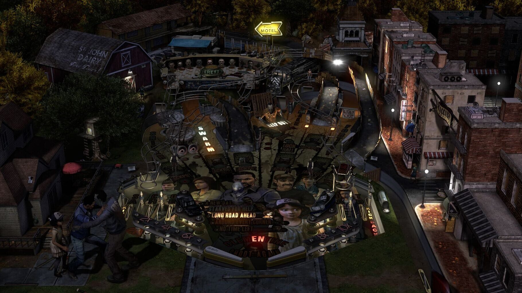 Pinball FX3: The Walking Dead Pinball screenshot