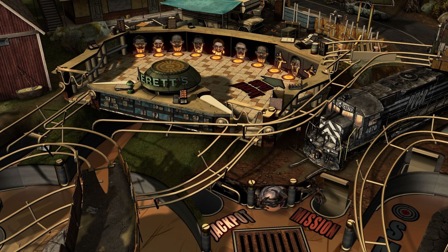 Captura de pantalla - Pinball FX3: The Walking Dead Pinball