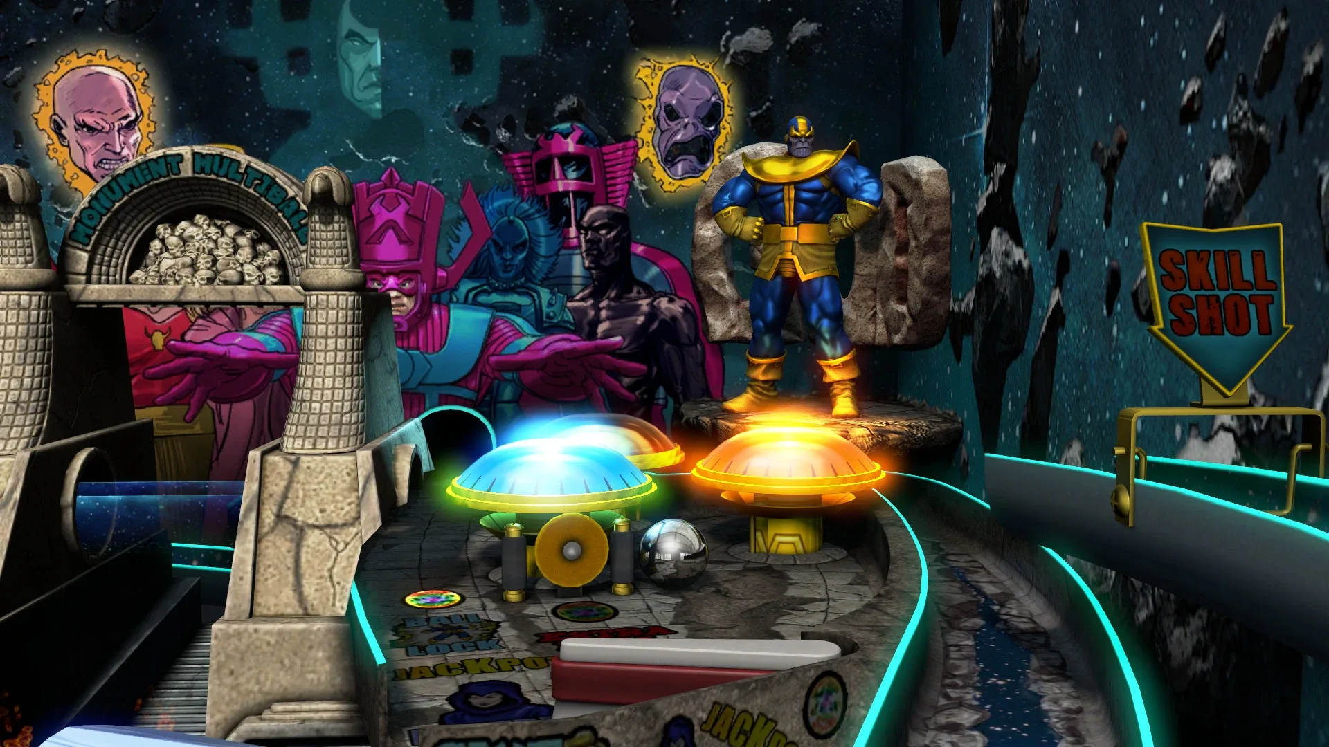 Captura de pantalla - Pinball FX3: Marvel Pinball - Avengers Chronicles