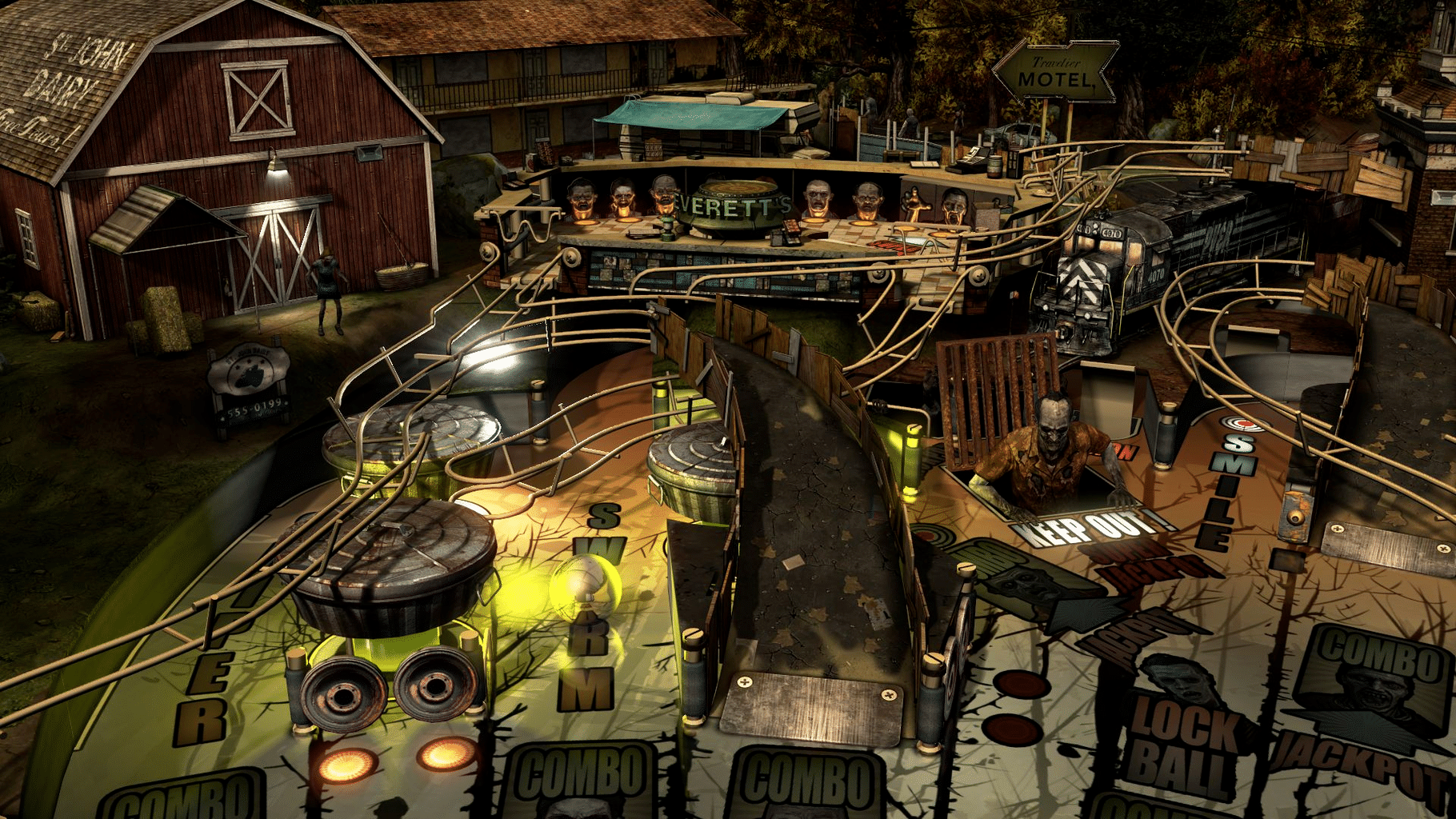 Pinball FX3: The Walking Dead Pinball screenshot