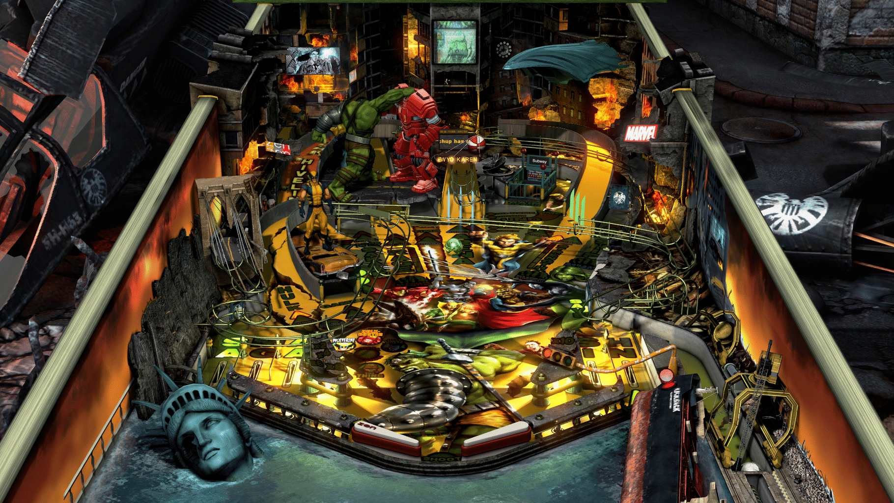 Pinball FX3: Marvel Pinball - Avengers Chronicles screenshot