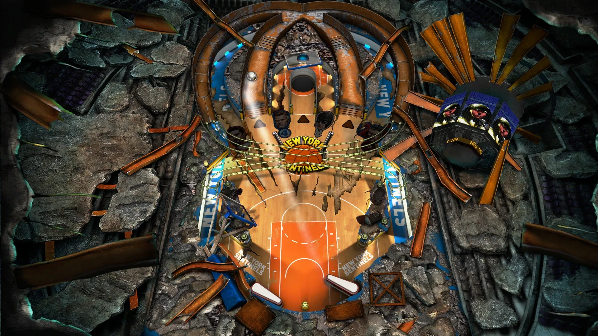 Captura de pantalla - Pinball FX3: Marvel Pinball - Avengers Chronicles