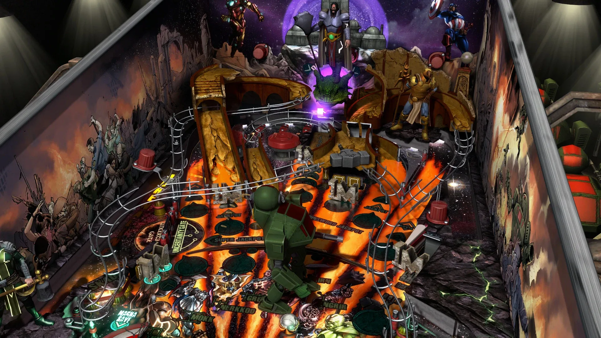 Captura de pantalla - Pinball FX3: Marvel Pinball - Avengers Chronicles