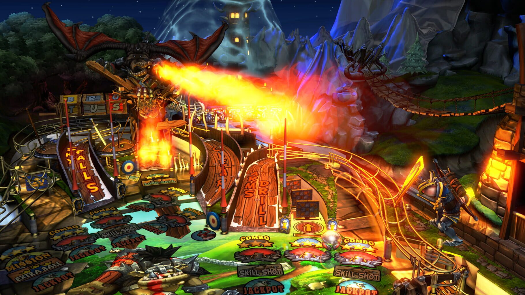 Captura de pantalla - Pinball FX3: Iron & Steel Pack