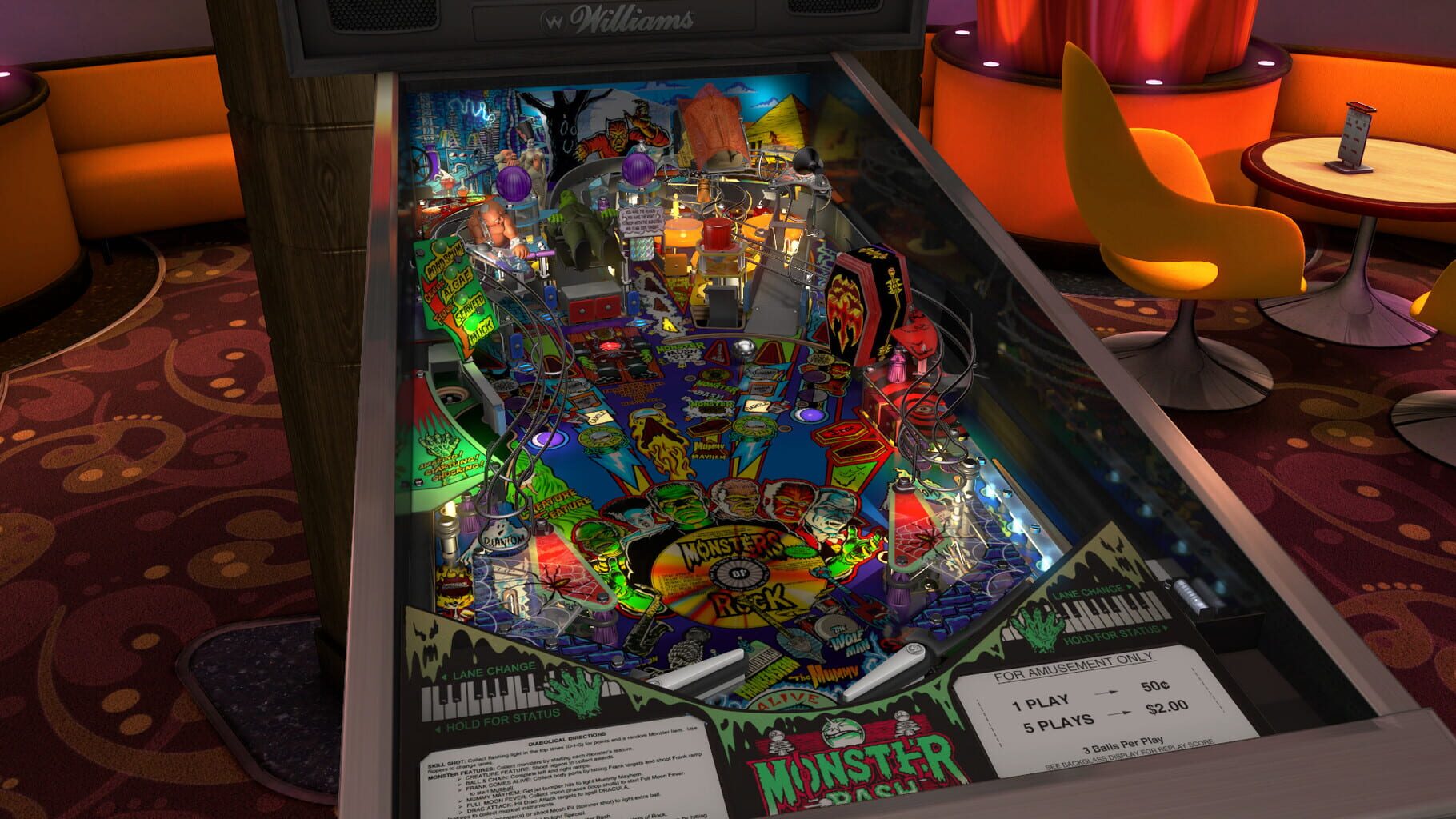 Pinball FX3: Williams Pinball - Universal Monsters Pack screenshot