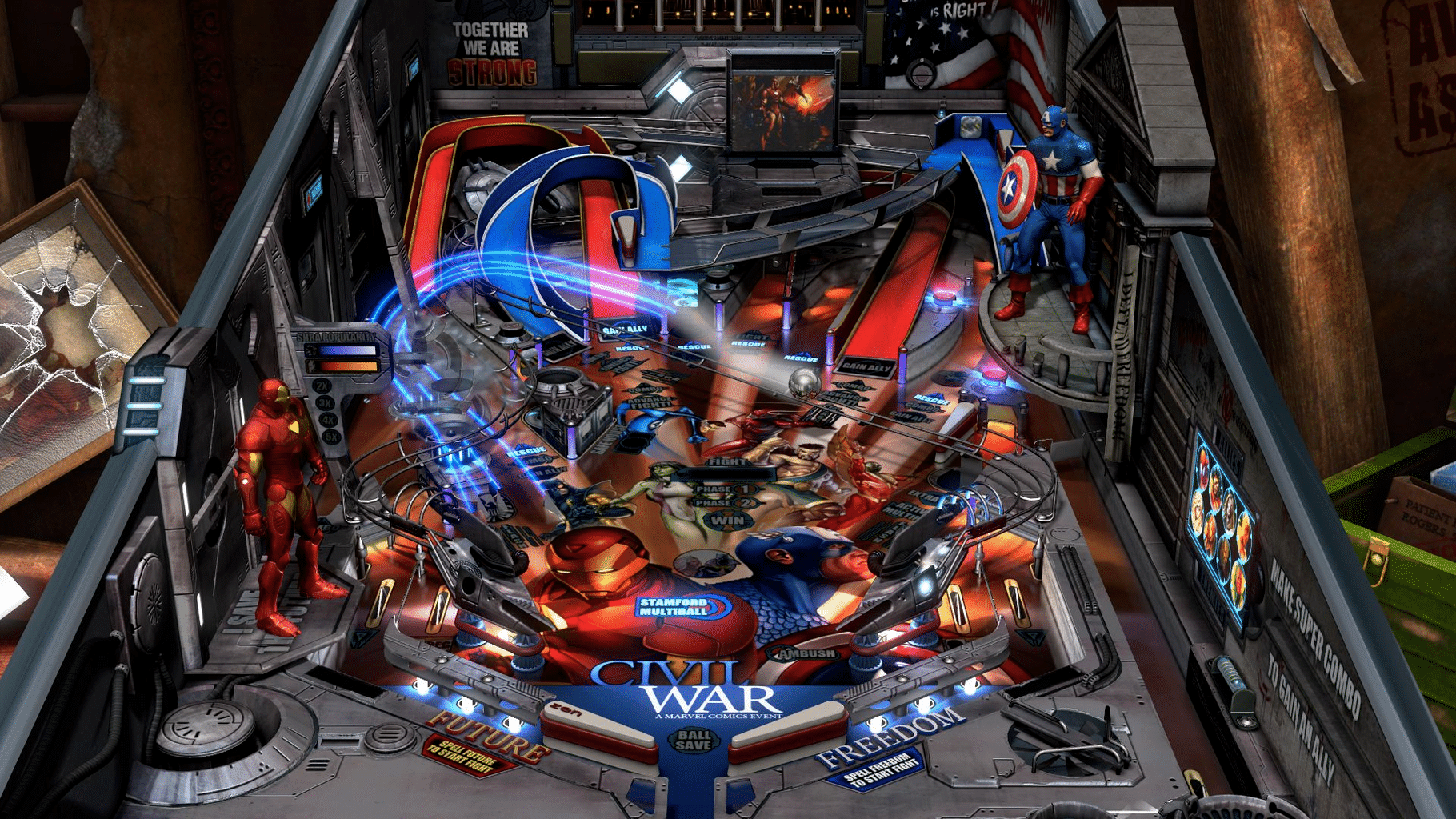 Pinball FX3: Marvel Pinball - Heavy Hitters screenshot