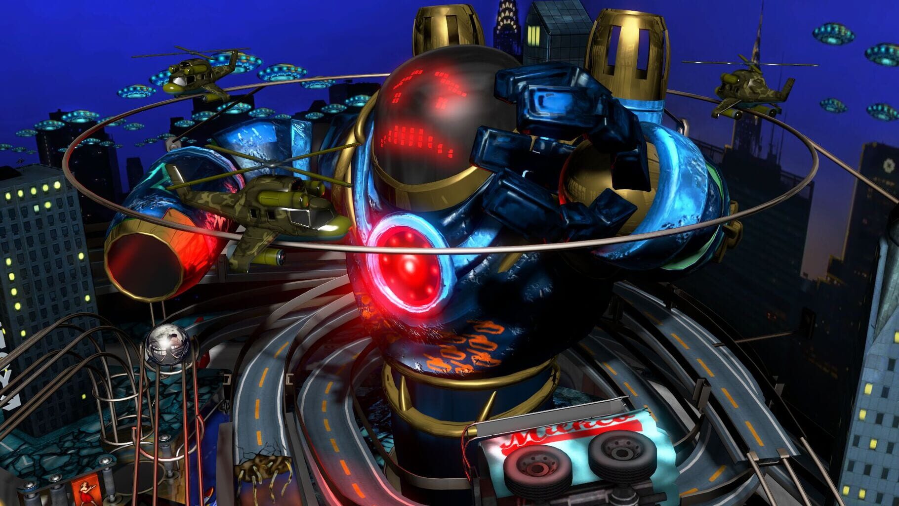 Captura de pantalla - Pinball FX3: Sci-Fi Pack