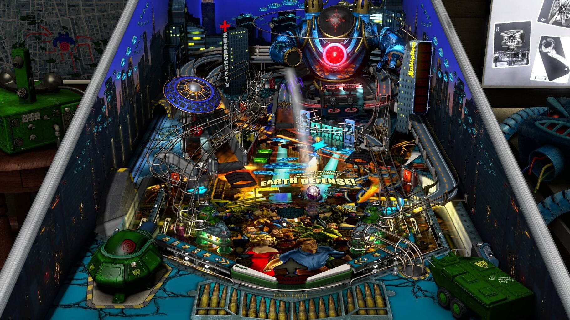 Captura de pantalla - Pinball FX3: Sci-Fi Pack