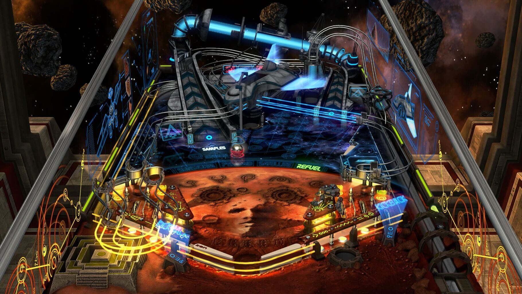 Captura de pantalla - Pinball FX3: Sci-Fi Pack