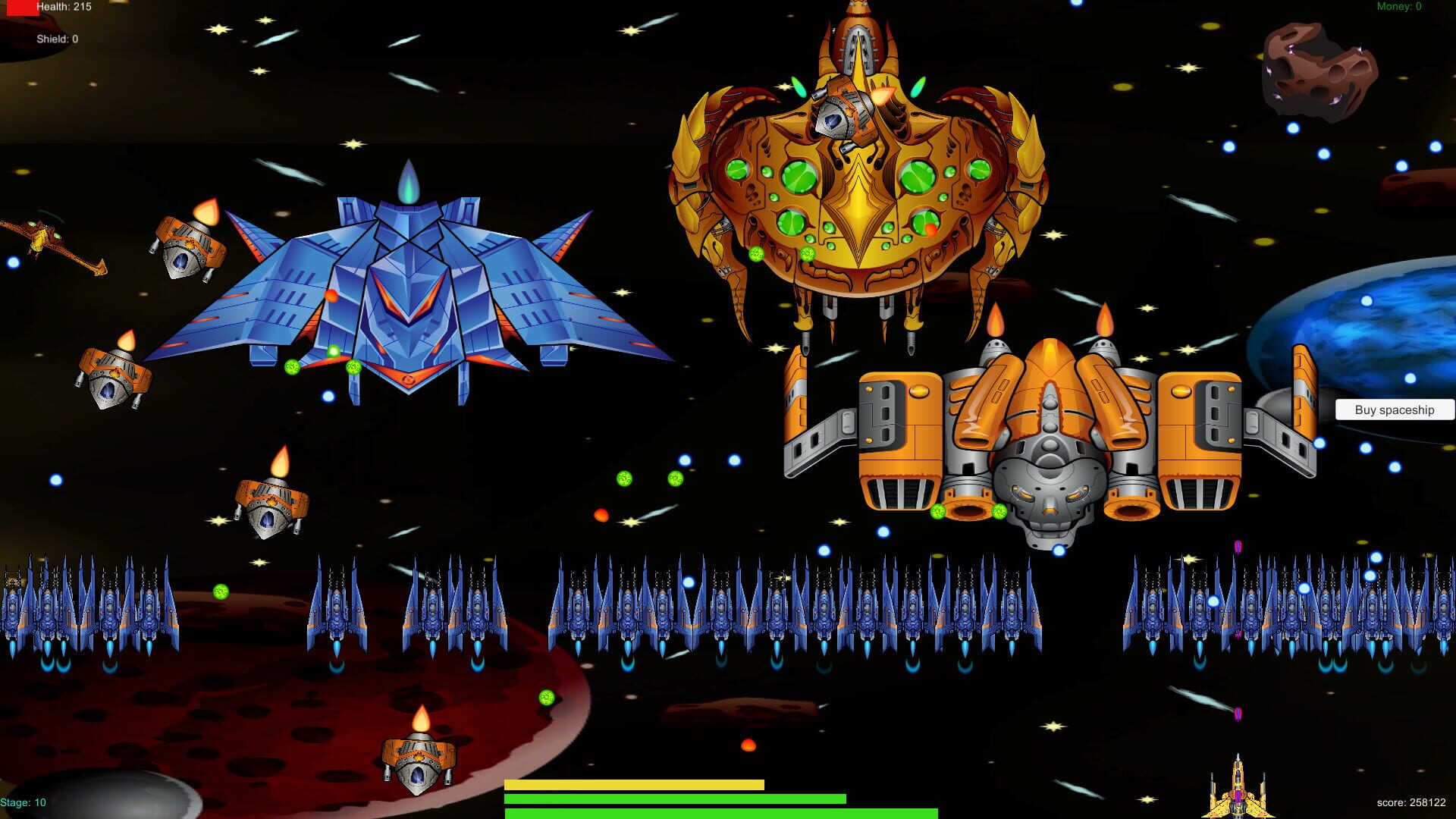 Space Defense - Screenshot