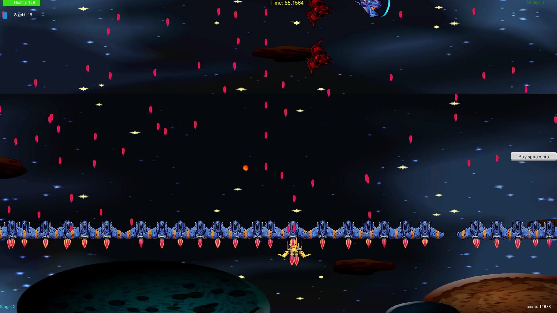 Space Defense - Screenshot