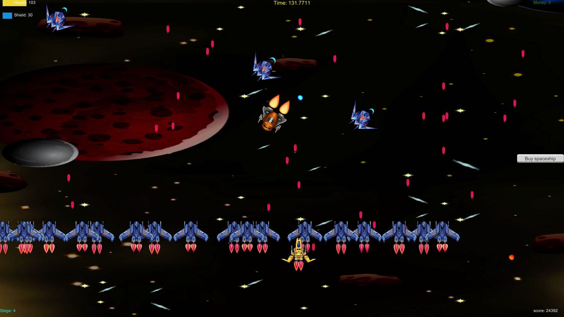 Space Defense - Screenshot