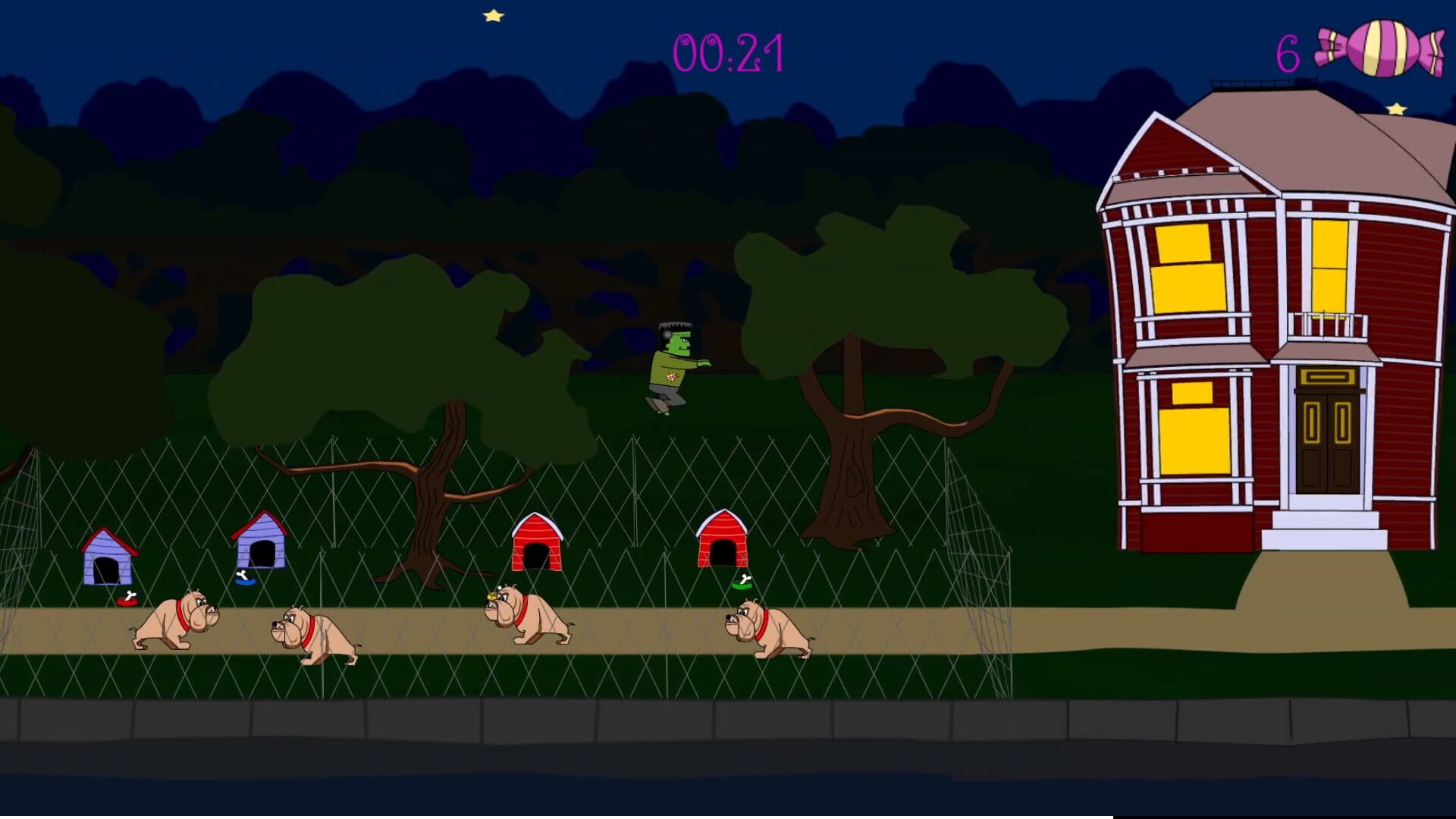 Halloween Sweetplechase - Screenshot