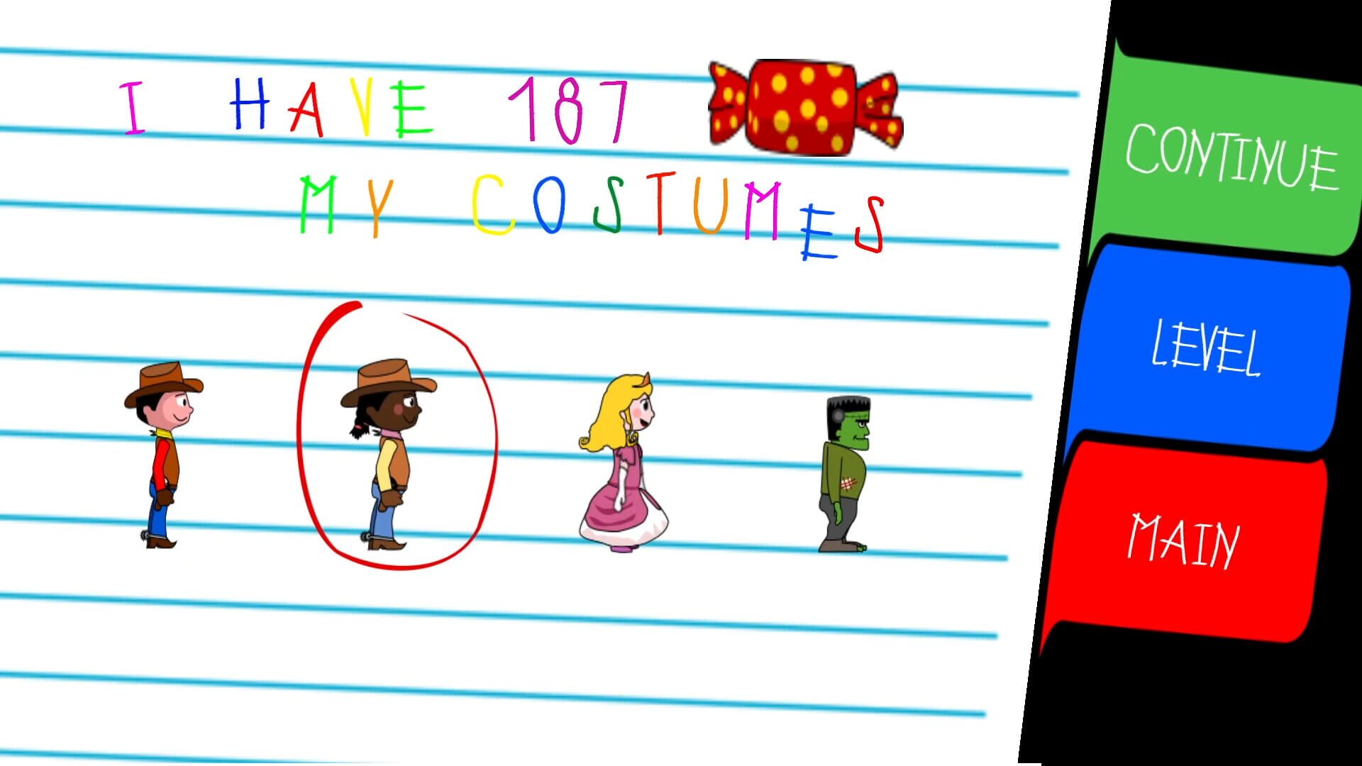 Halloween Sweetplechase - Screenshot