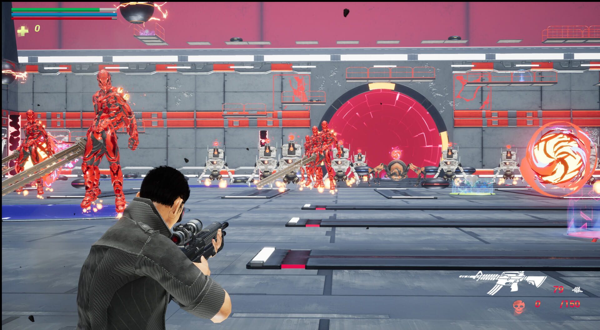 Strike the Striker Z - Screenshot