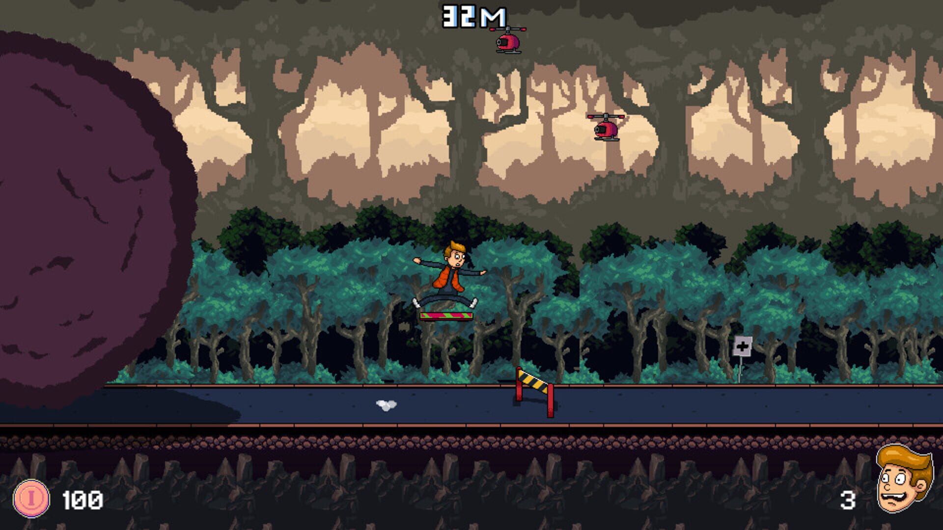 RunningMarty - Screenshot