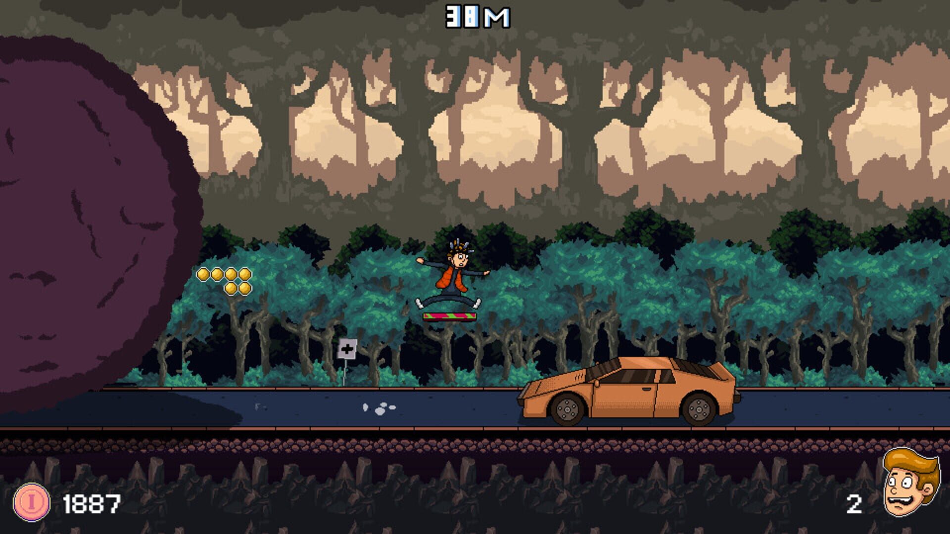 RunningMarty - Screenshot