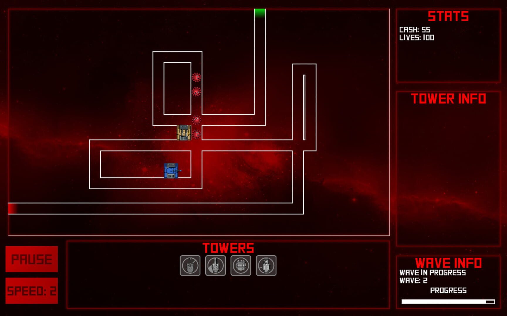 Defence Your Organism - Screenshot