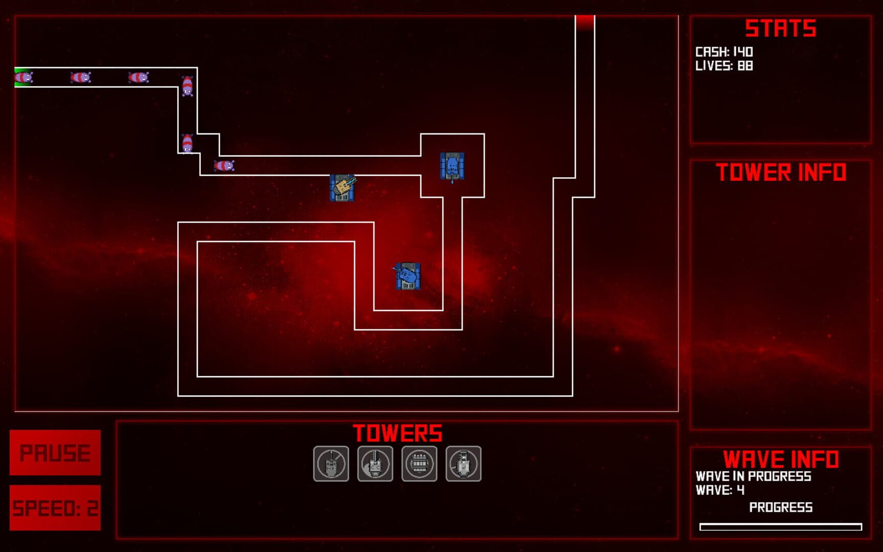 Defence Your Organism - Screenshot