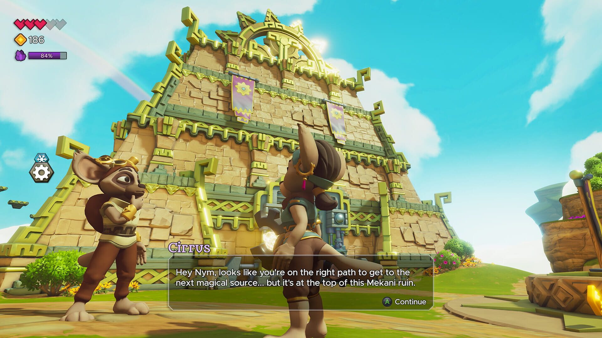 Nym: Path of the Skycaster - Screenshot