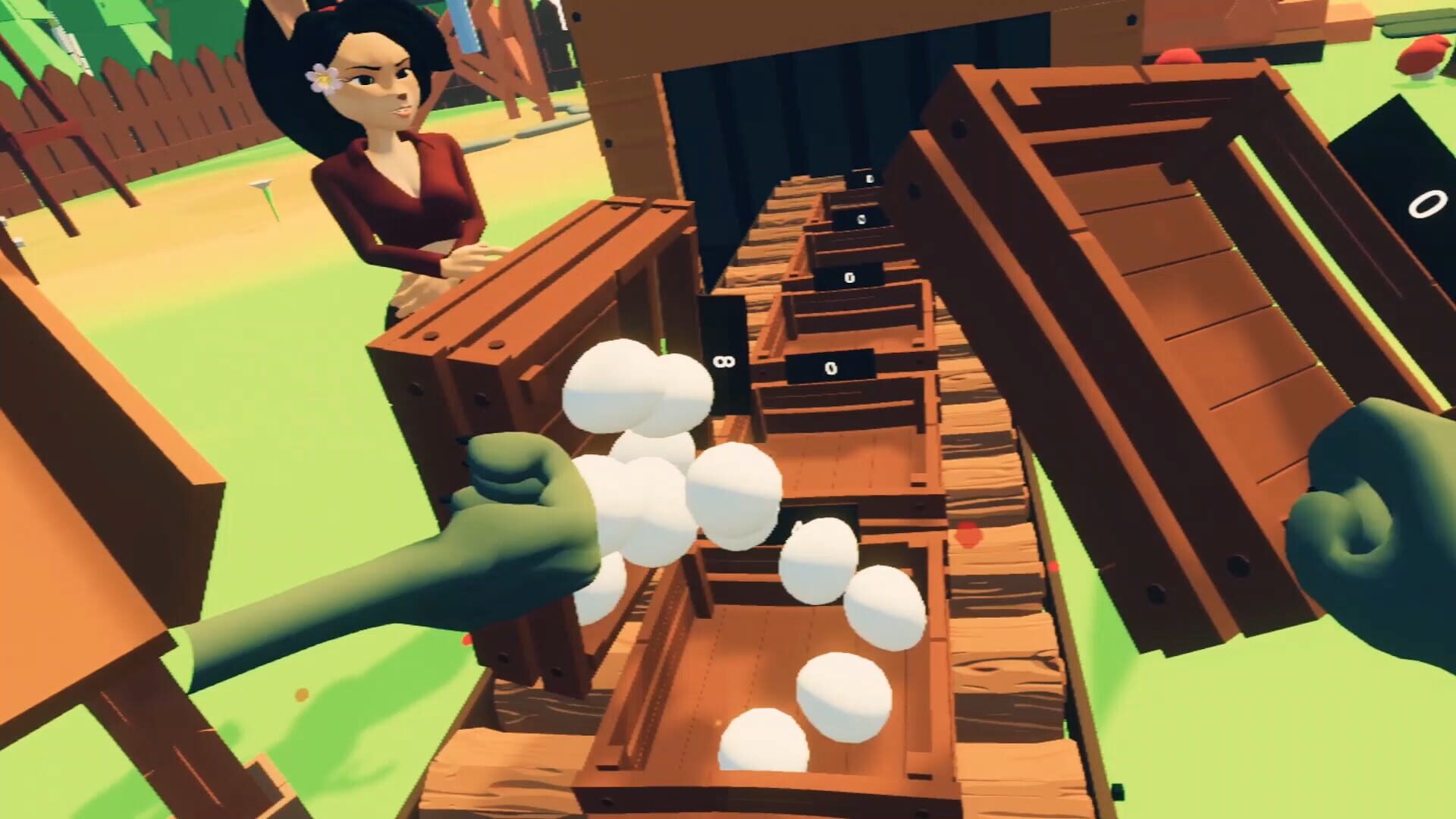 Eggs Catcher VR - Screenshot