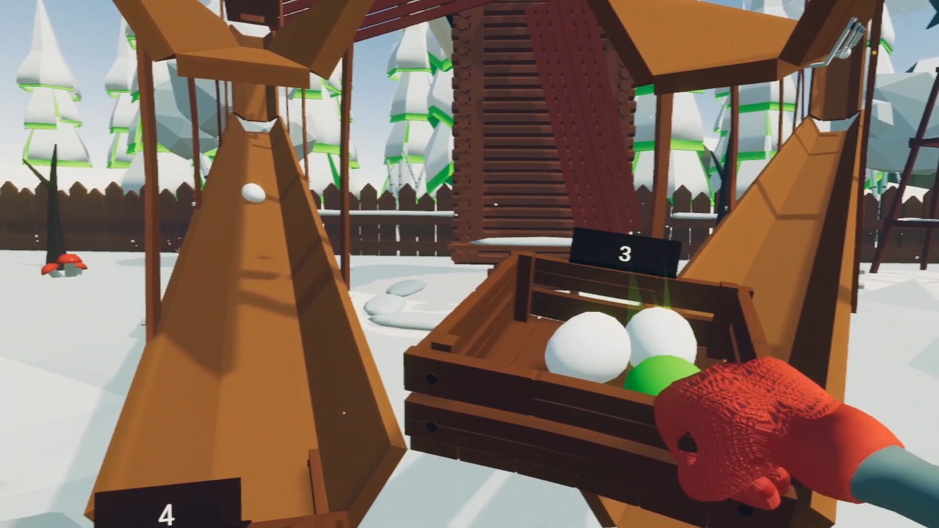 Eggs Catcher VR - Screenshot