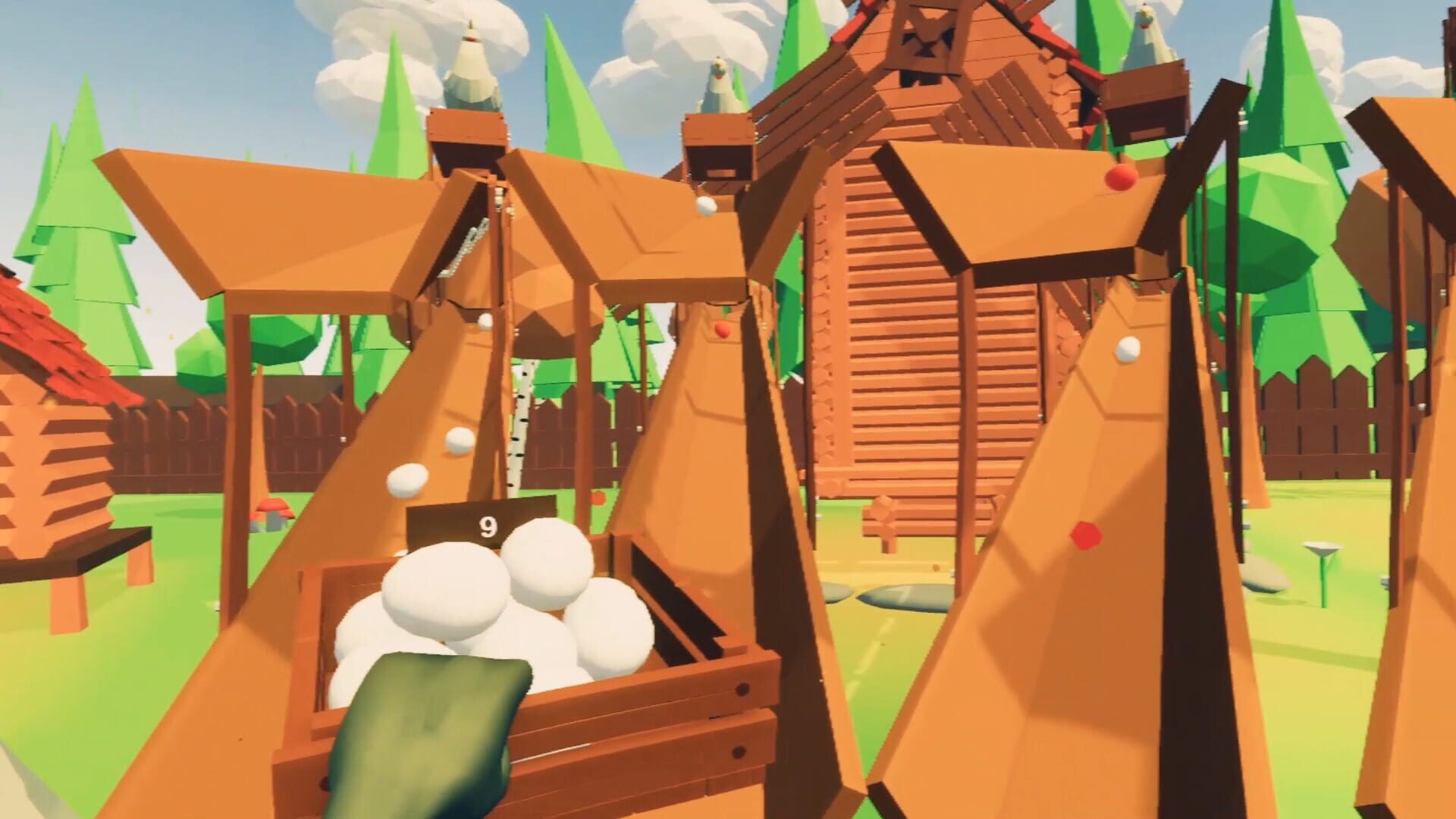Eggs Catcher VR - Screenshot