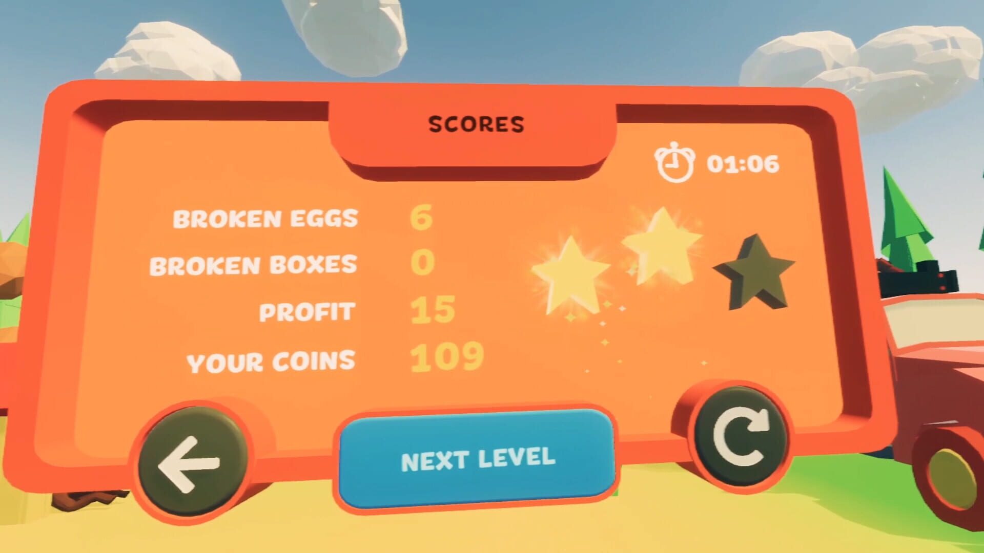 Eggs Catcher VR - Screenshot
