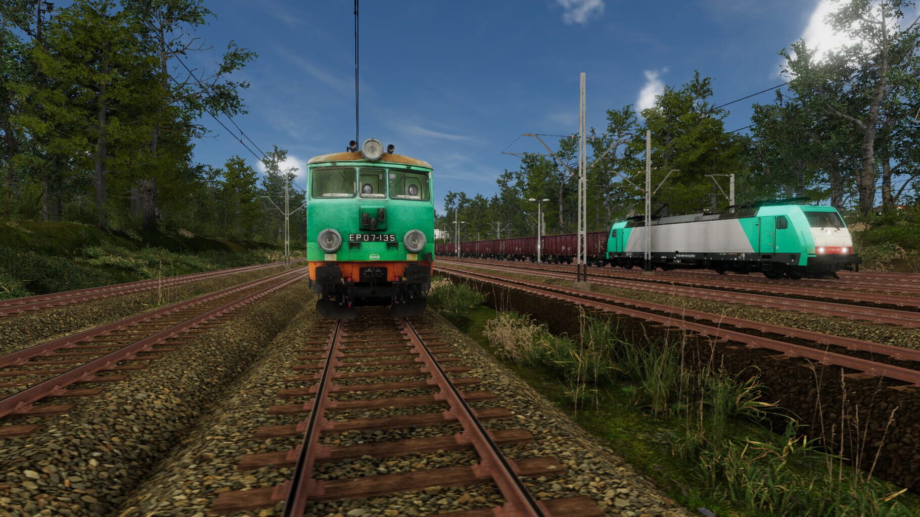 Captura de pantalla - SimRail: The Railway Simulator