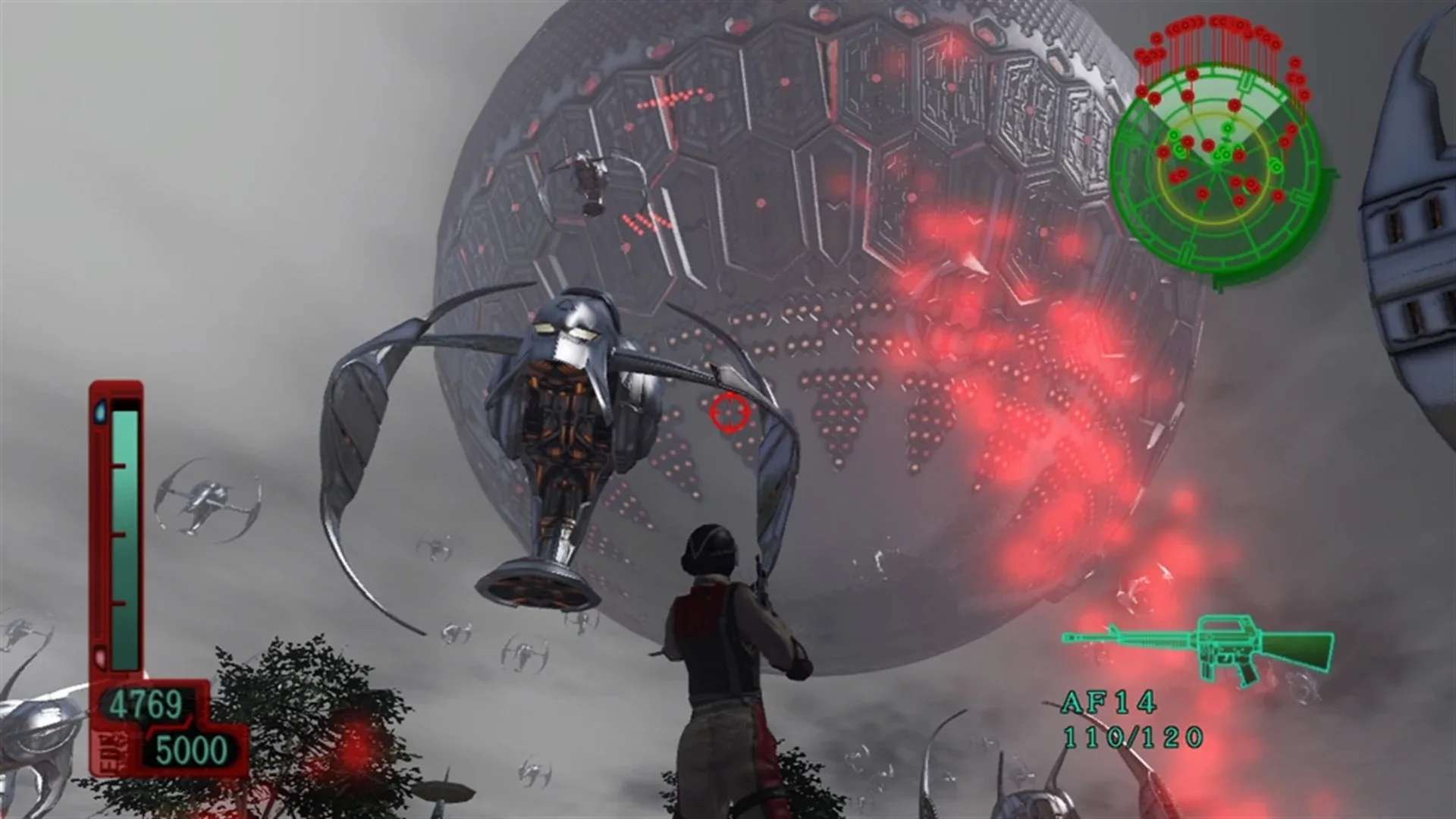 Captura de pantalla - Earth Defense Force 2017