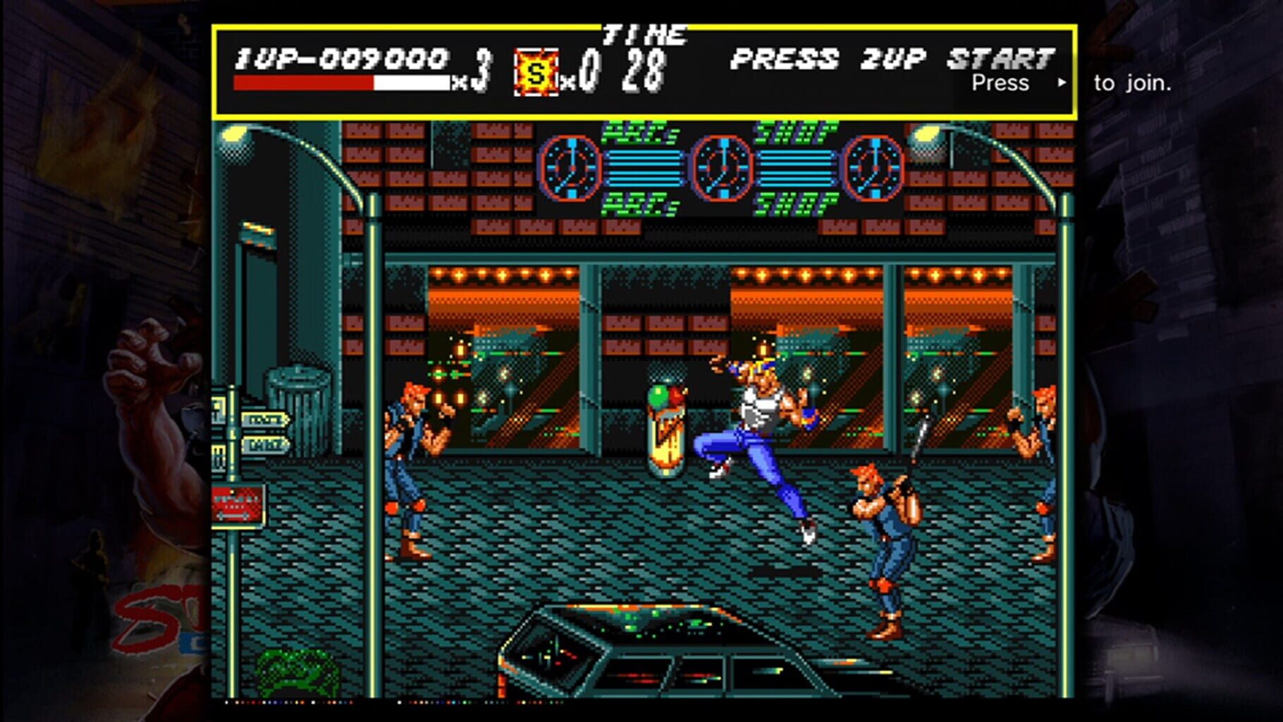 Captura de pantalla - Sega Vintage Collection: Streets of Rage