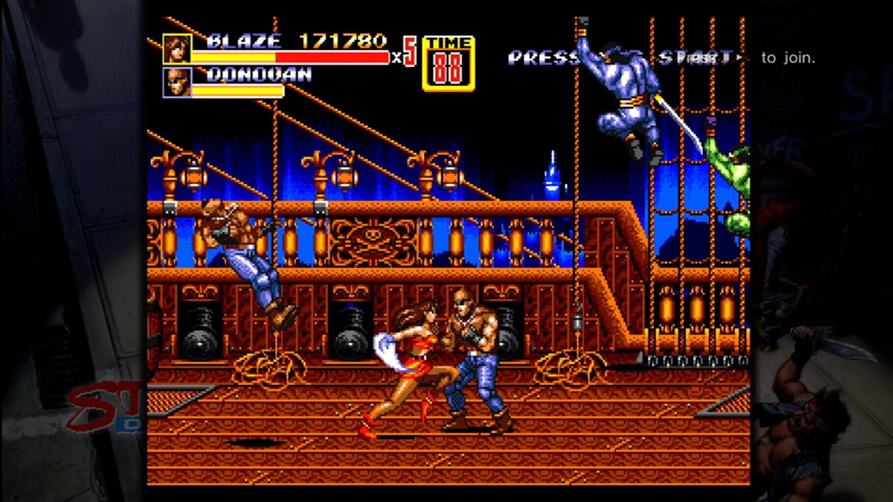 Captura de pantalla - Sega Vintage Collection: Streets of Rage