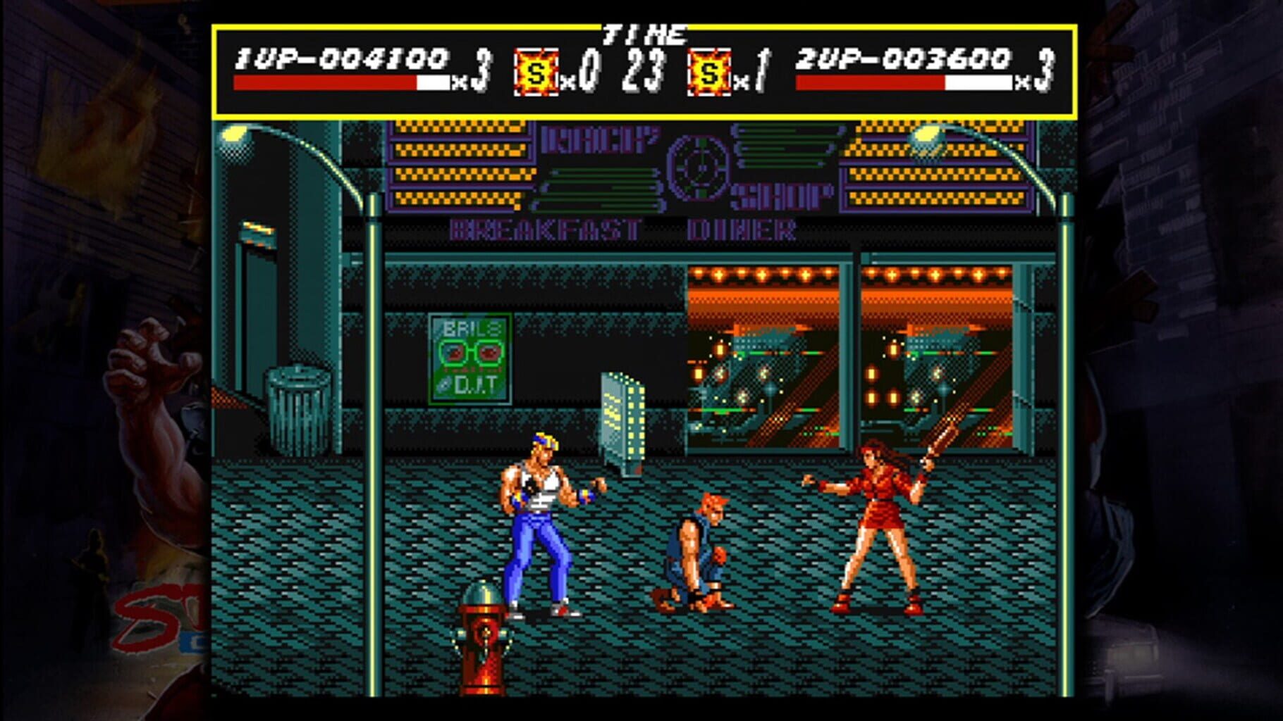 Captura de pantalla - Sega Vintage Collection: Streets of Rage