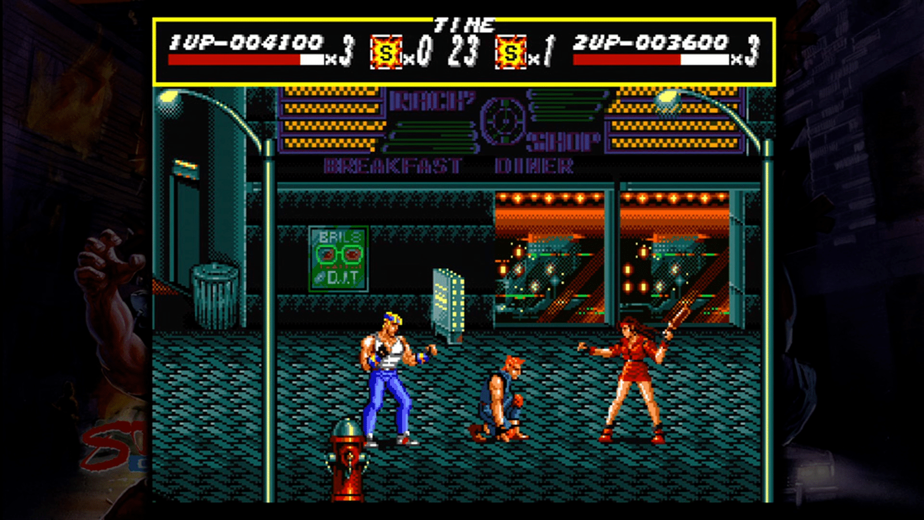 Sega Vintage Collection: Streets of Rage screenshot