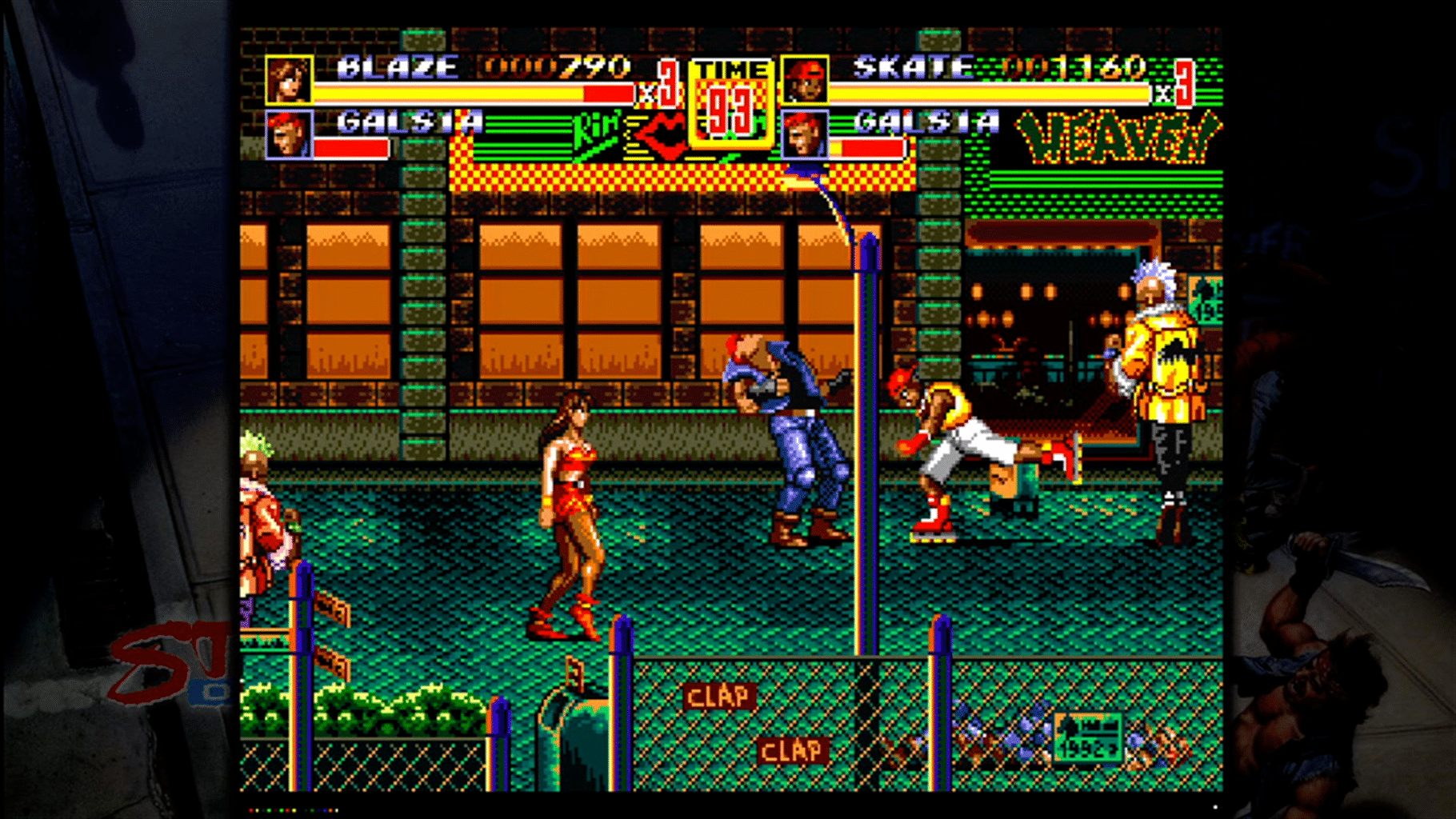 Sega Vintage Collection: Streets of Rage screenshot