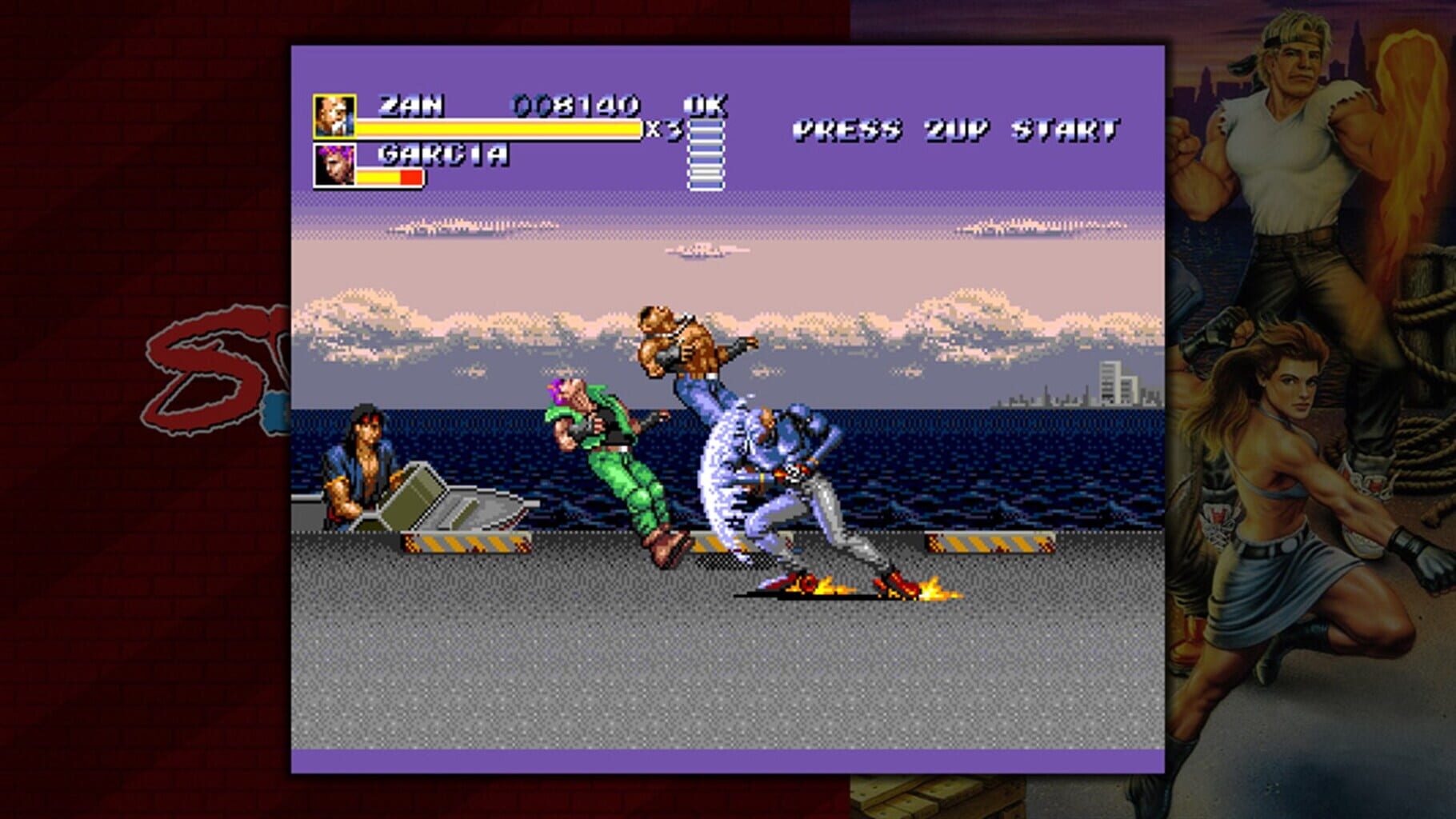 Captura de pantalla - Sega Vintage Collection: Streets of Rage