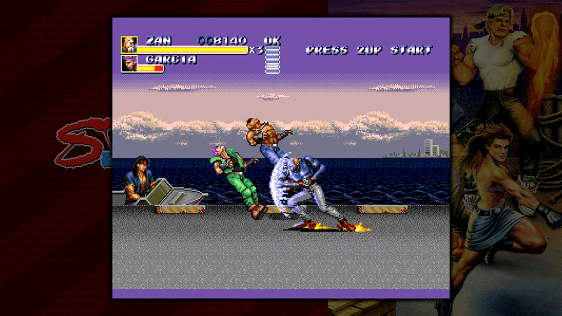 Sega Vintage Collection: Streets of Rage screenshot