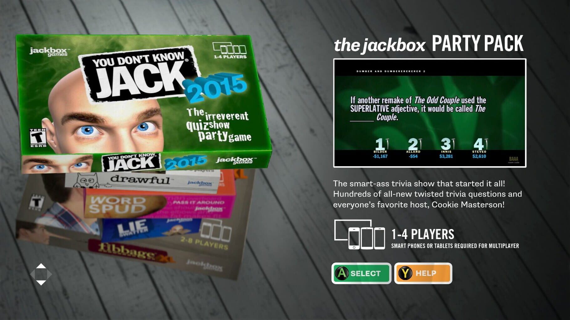 Captura de pantalla - The Jackbox Party Bundle