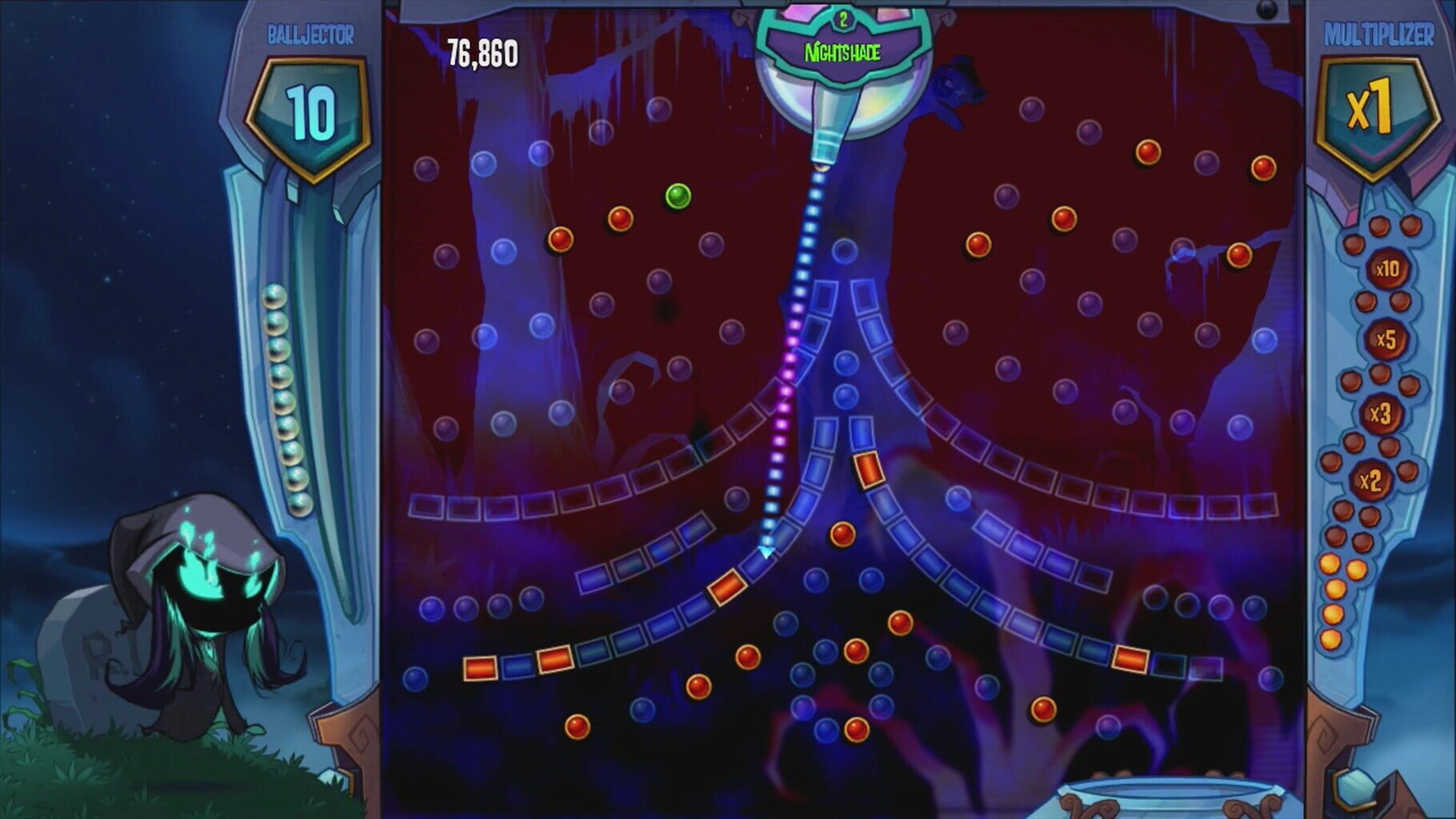 Captura de pantalla - Peggle 2: Magical Masters Edition