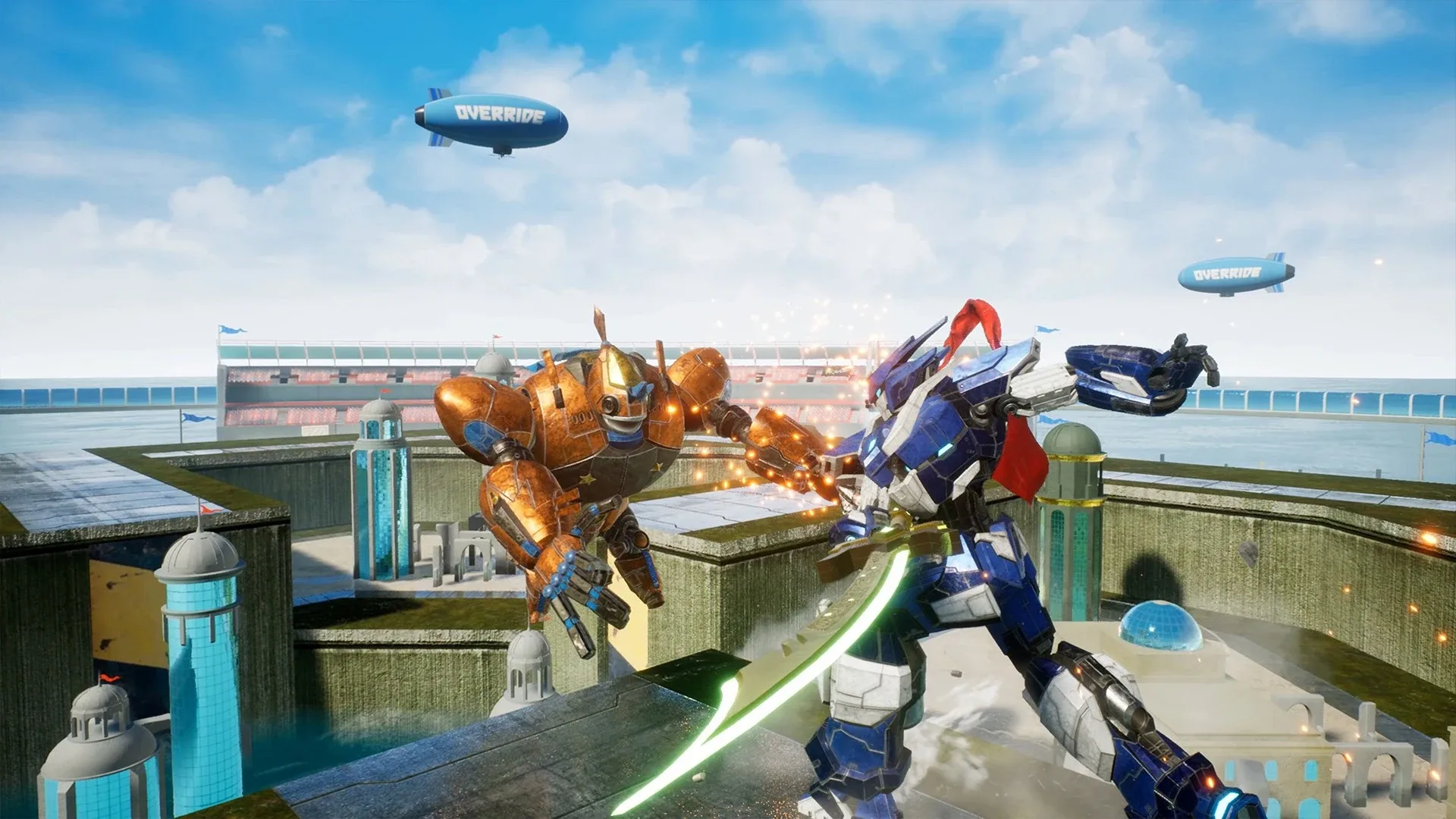 Captura de pantalla - Override 2: Super Mech League - Ultraman Deluxe Edition