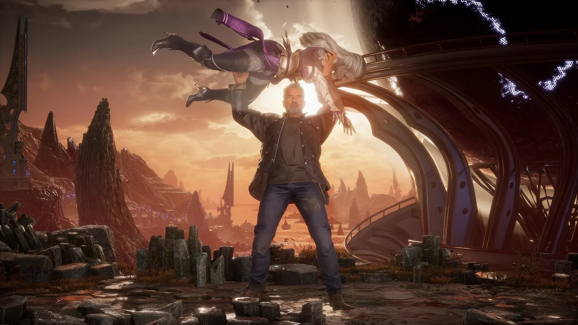 Captura de pantalla - Mortal Kombat 11: Terminator T-800