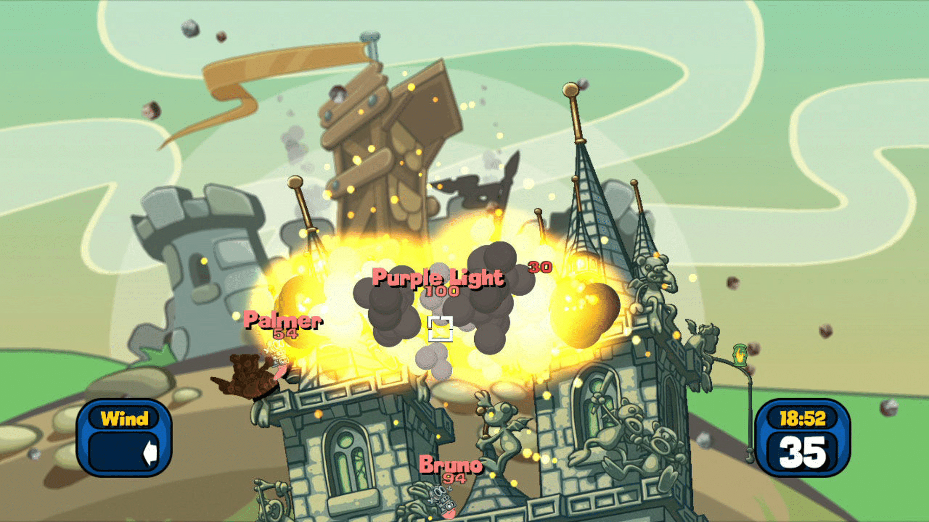 Worms Reloaded: Forts Pack screenshot