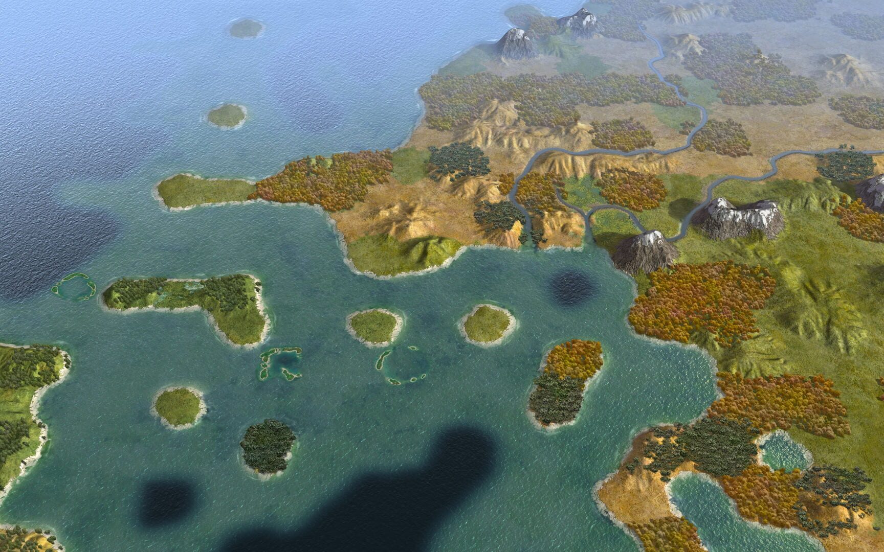 Captura de pantalla - Sid Meier's Civilization V: Explorer's Map Pack