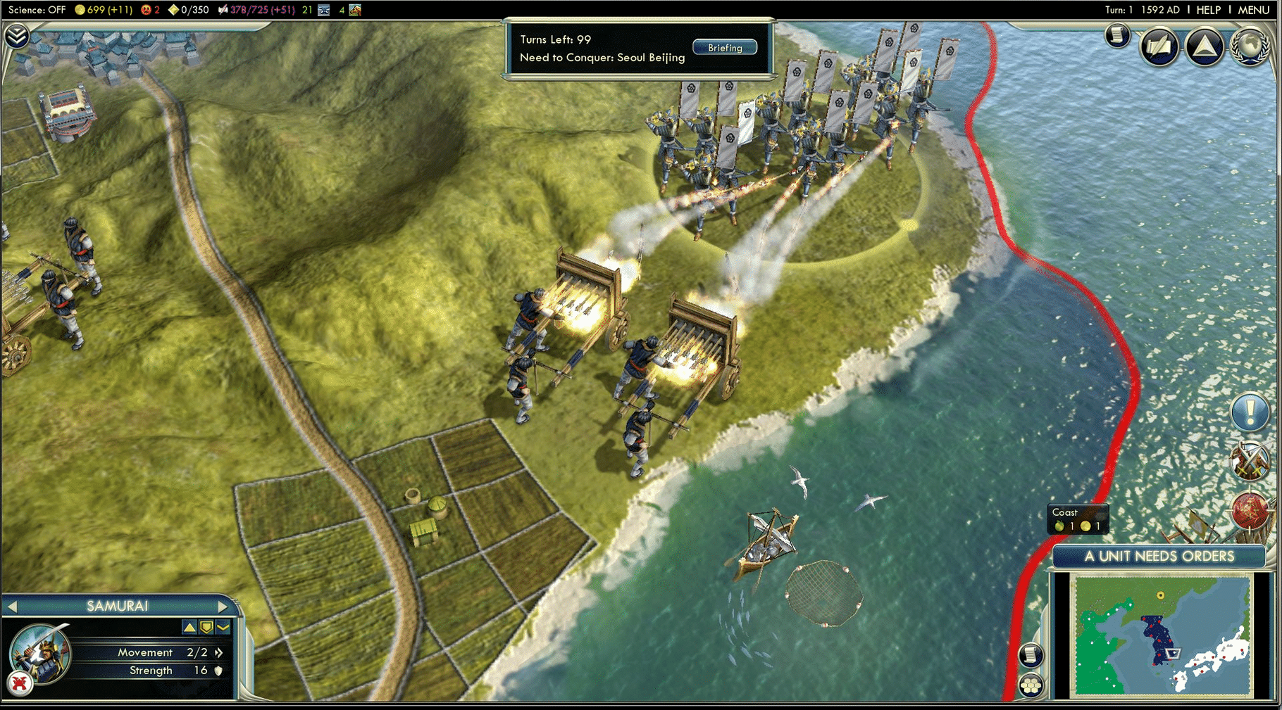 Sid Meier's Civilization V: Civ and Scenario Pack - Korea screenshot